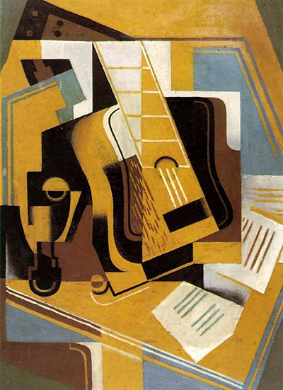 Photograph of the Guitar Juan Gris